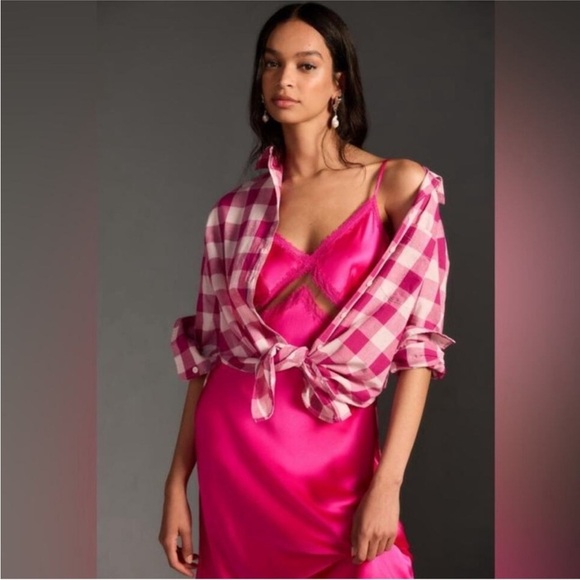 Anthropologie The Bennet Buttondown Shirt by Maeve: Buffalo Check Edition - Picture 4 of 8